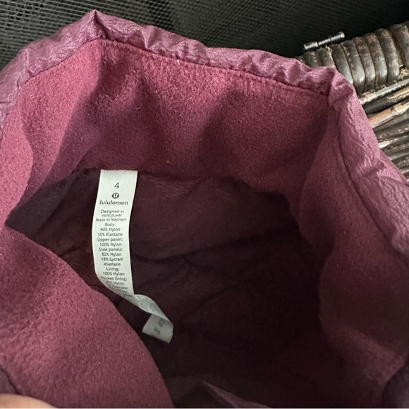 Lululemon Down For It All Vest Dark Adobe size 4 - Picture 8 of 9